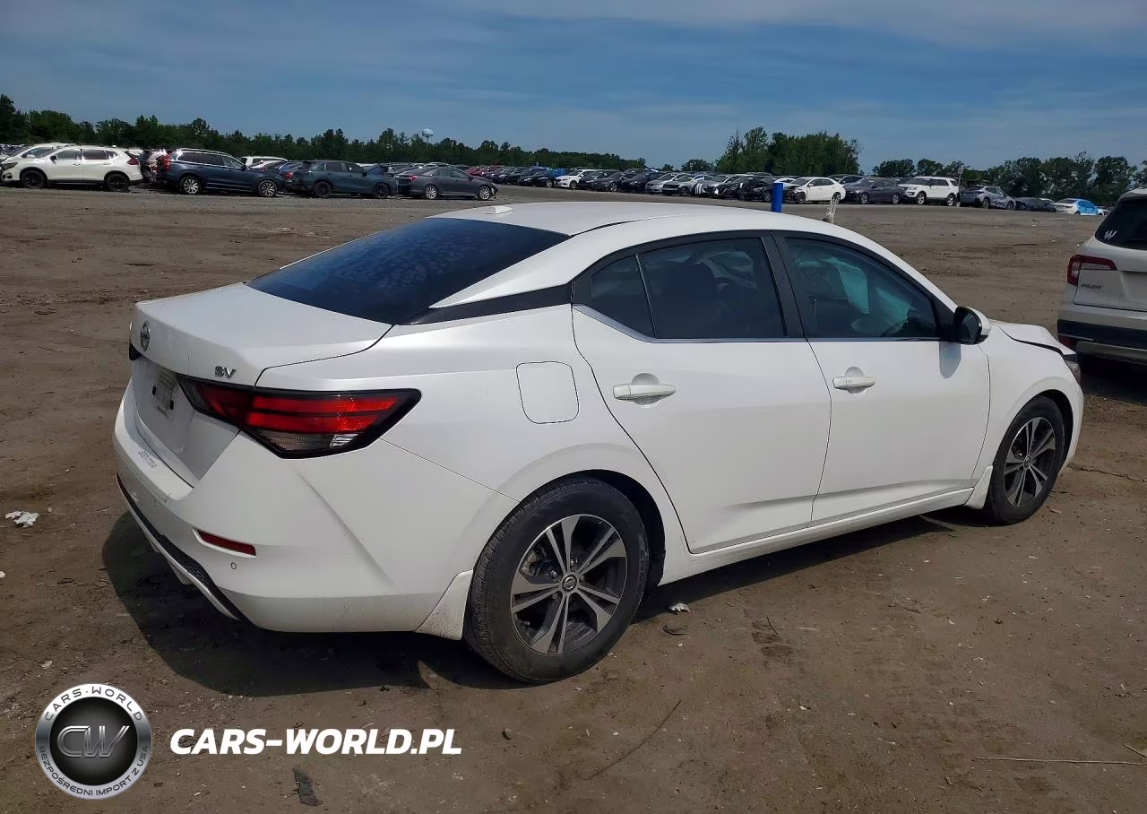 2020 Nissan Sentra Sv VIN:3N1AB8CV0LY244216 - 3