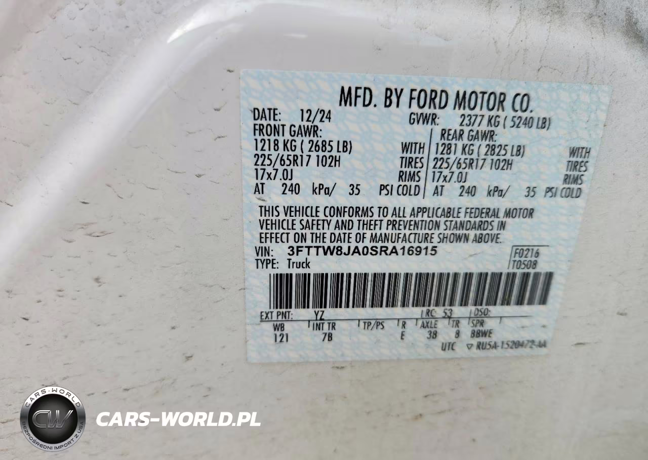 2025 Ford Maverick Xlt VIN:3FTTW8JA0SRA16915 - 13