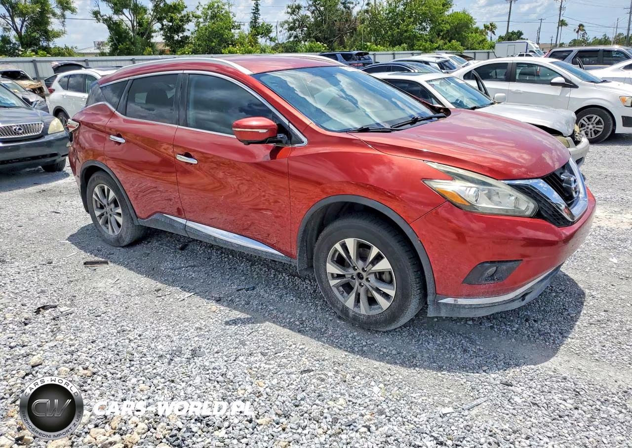 2015 Nissan Murano Sl VIN:5N1AZ2MG5FN254954 - 4