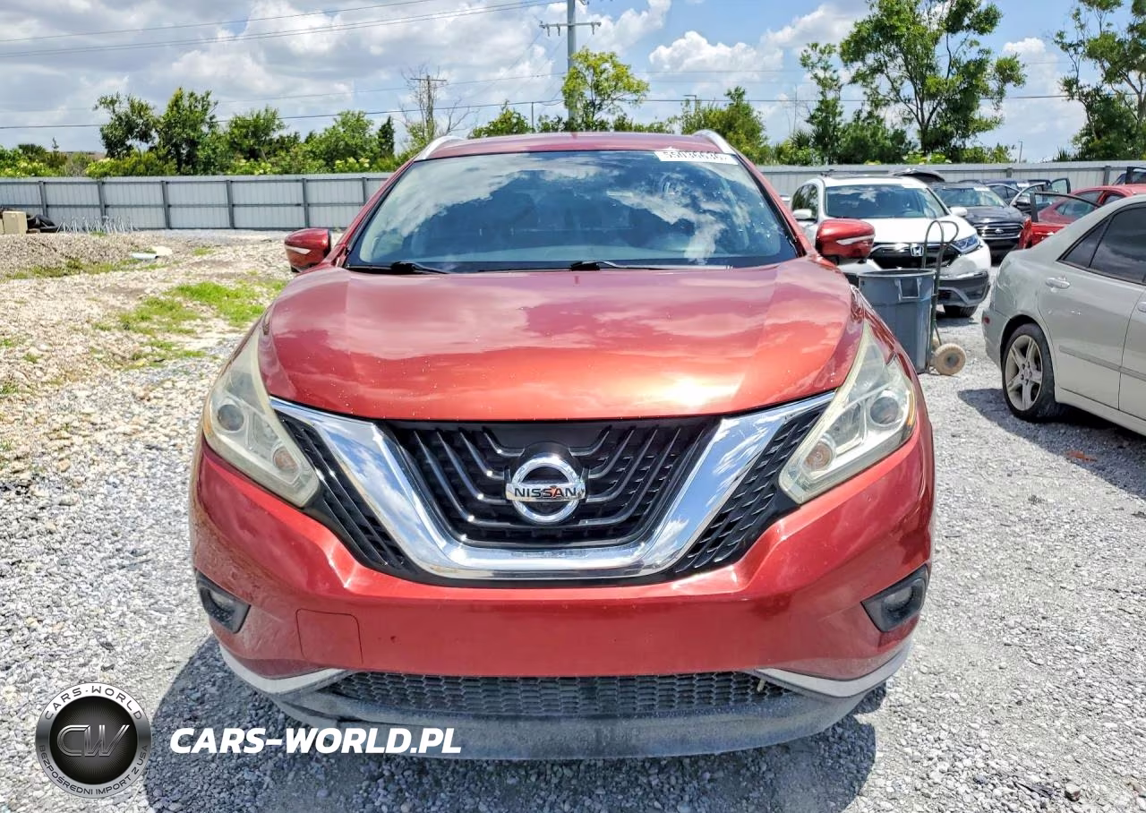 2015 Nissan Murano Sl VIN:5N1AZ2MG5FN254954 - 5