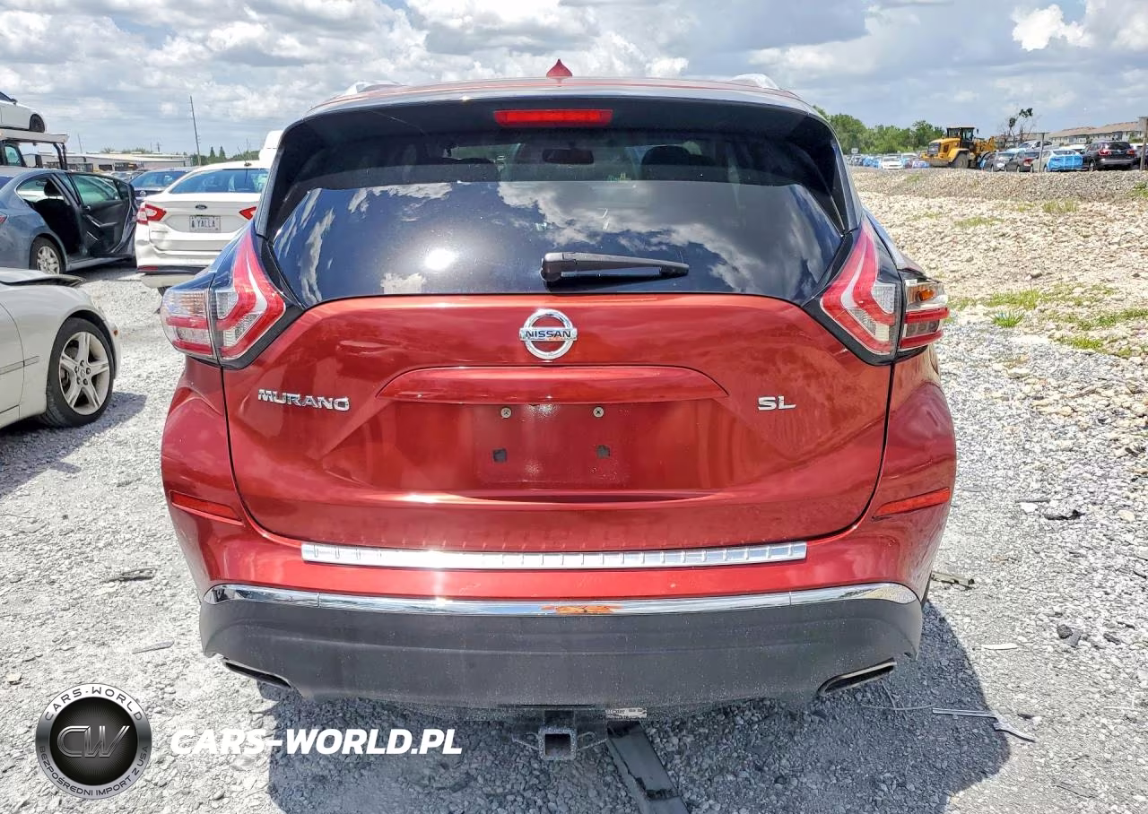 2015 Nissan Murano Sl VIN:5N1AZ2MG5FN254954 - 6