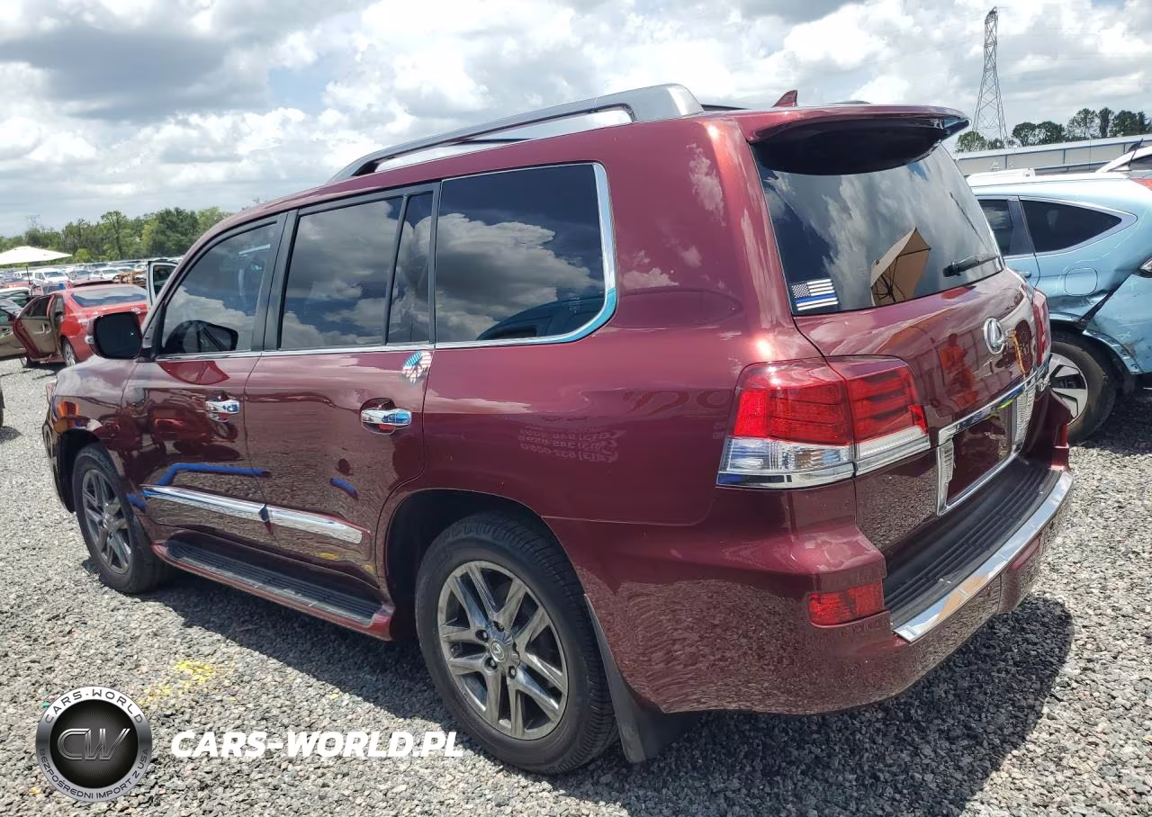 2013 Lexus Lx 570 VIN:JTJHY7AX5D4107332 - 2