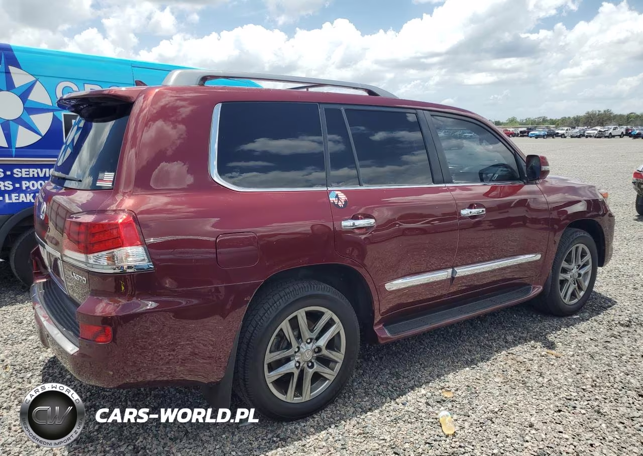 2013 Lexus Lx 570 VIN:JTJHY7AX5D4107332 - 3