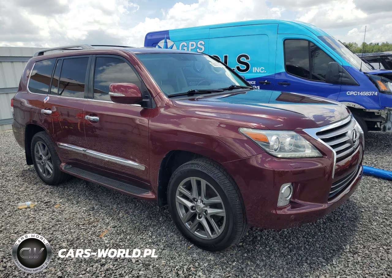 2013 Lexus Lx 570 VIN:JTJHY7AX5D4107332 - 4