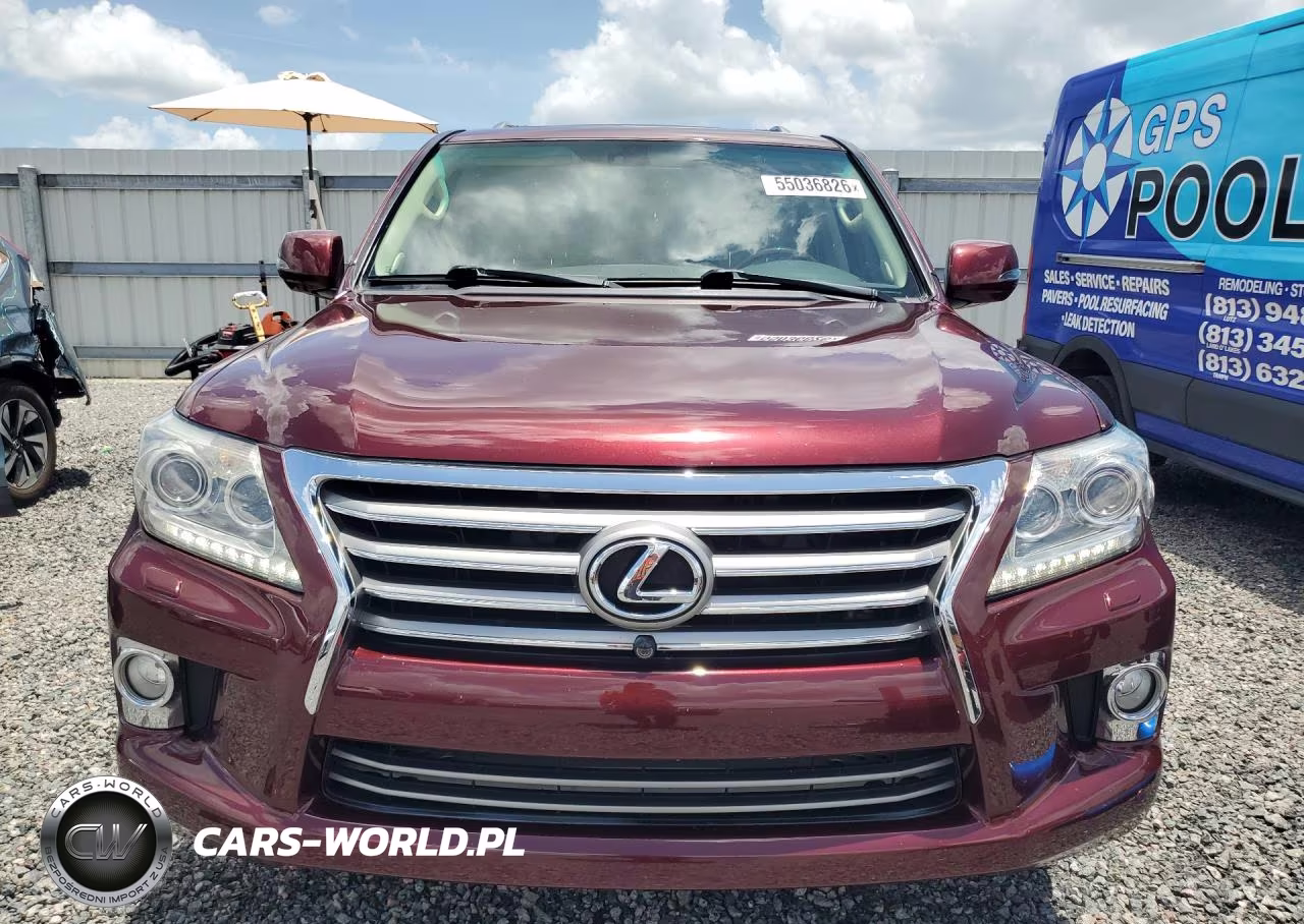 2013 Lexus Lx 570 VIN:JTJHY7AX5D4107332 - 5