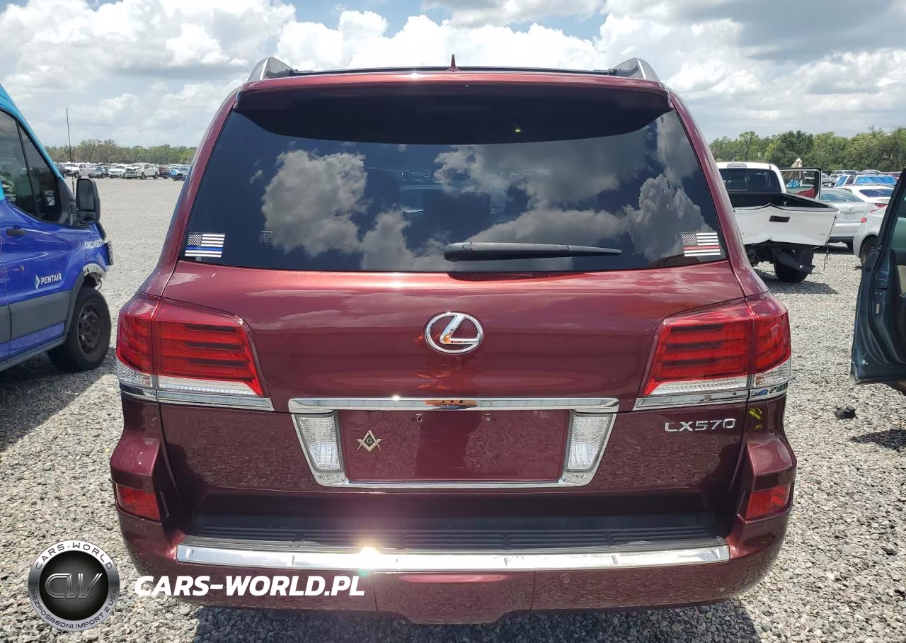 2013 Lexus Lx 570 VIN:JTJHY7AX5D4107332 - 6