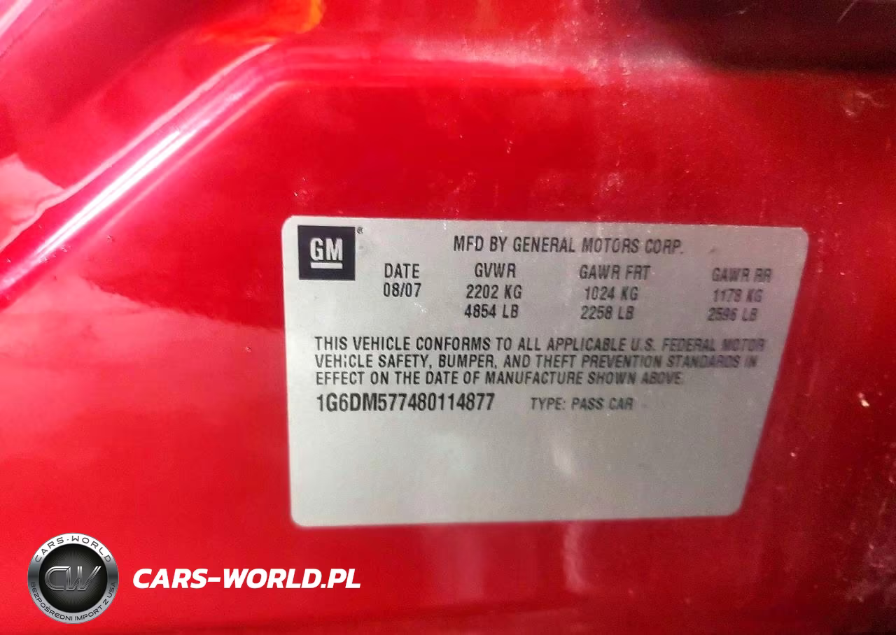 CADILLAC CTS VIN:1G6DM577480114877 - 12