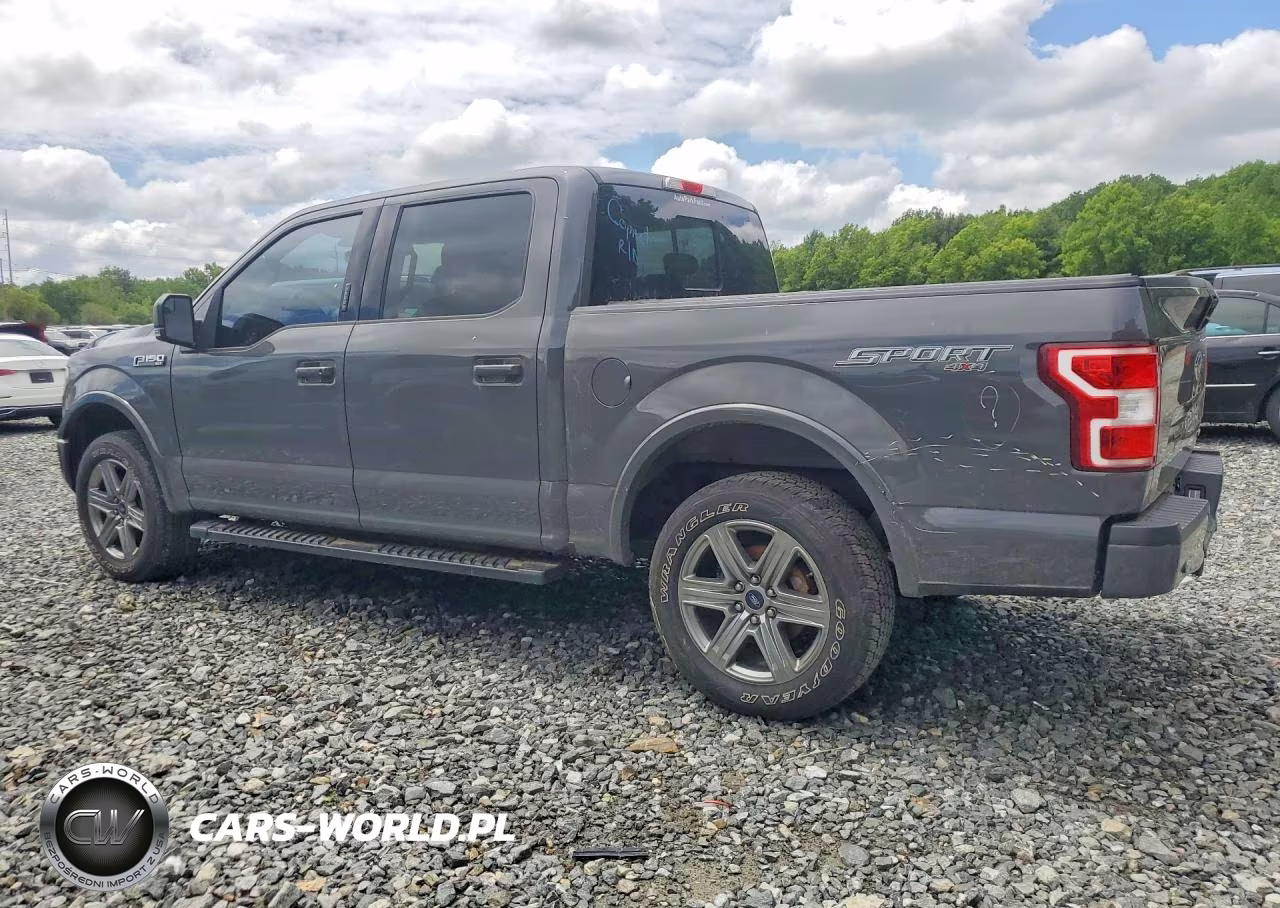2018 Ford F150 Supercrew VIN:1FTEW1EP4JFD45191 - 2