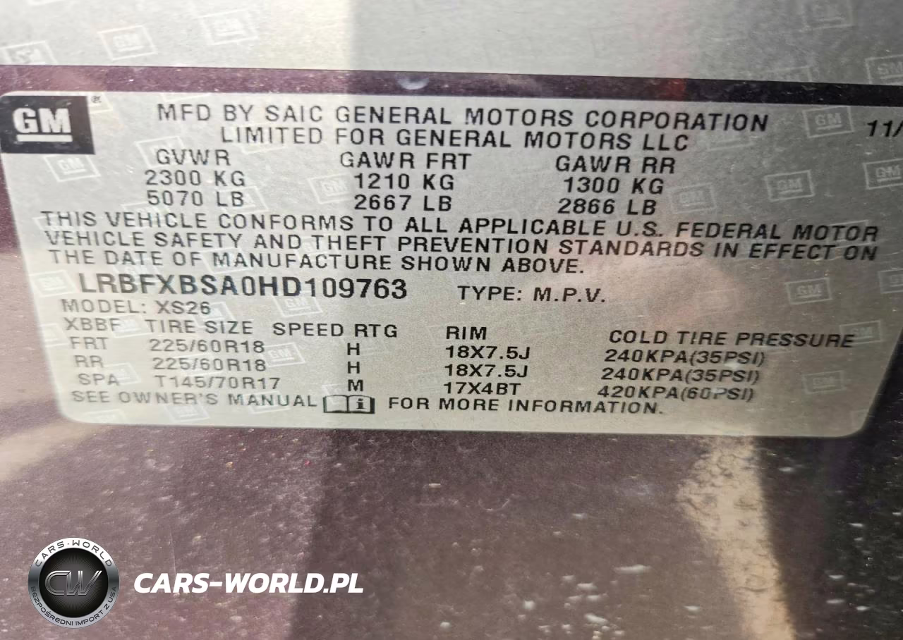 2017 Buick Envision Essence VIN:LRBFXBSA0HD109763 - 13