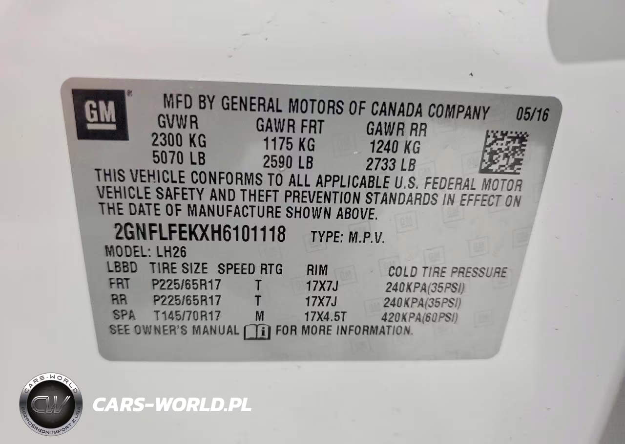 2017 Chevrolet Equinox Lt VIN:2GNFLFEKXH6101118 - 13