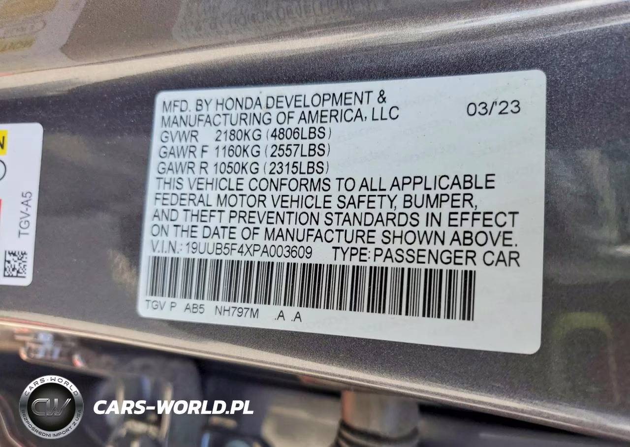 2023 Acura Tlx Technology VIN:19UUB5F4XPA003609 - 11