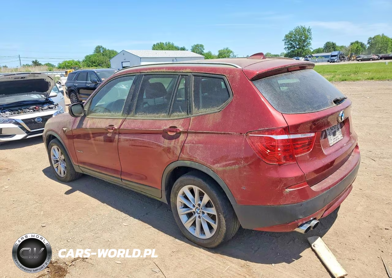 2013 BMW X3 xDrive28I VIN:5UXWX9C58D0D01415 - 2