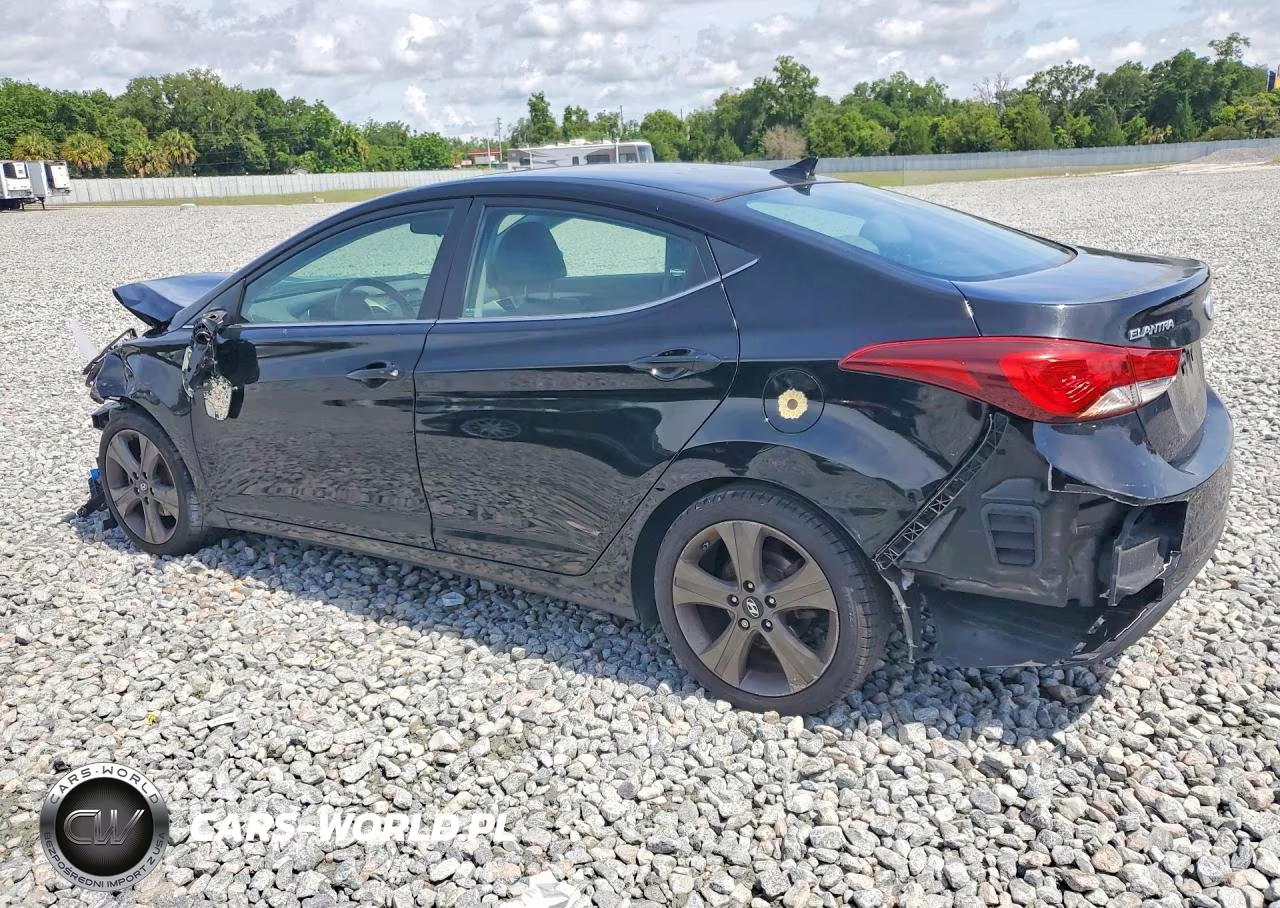 2014 Hyundai Elantra Sport VIN:KMHDH4AH8EU177042 - 2