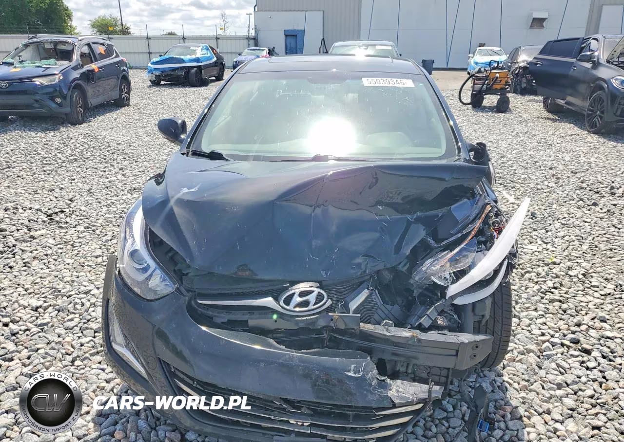 2014 Hyundai Elantra Sport VIN:KMHDH4AH8EU177042 - 5