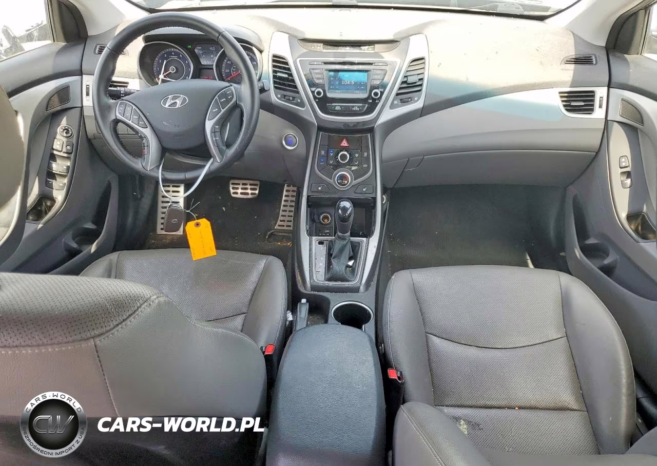 2014 Hyundai Elantra Sport VIN:KMHDH4AH8EU177042 - 8
