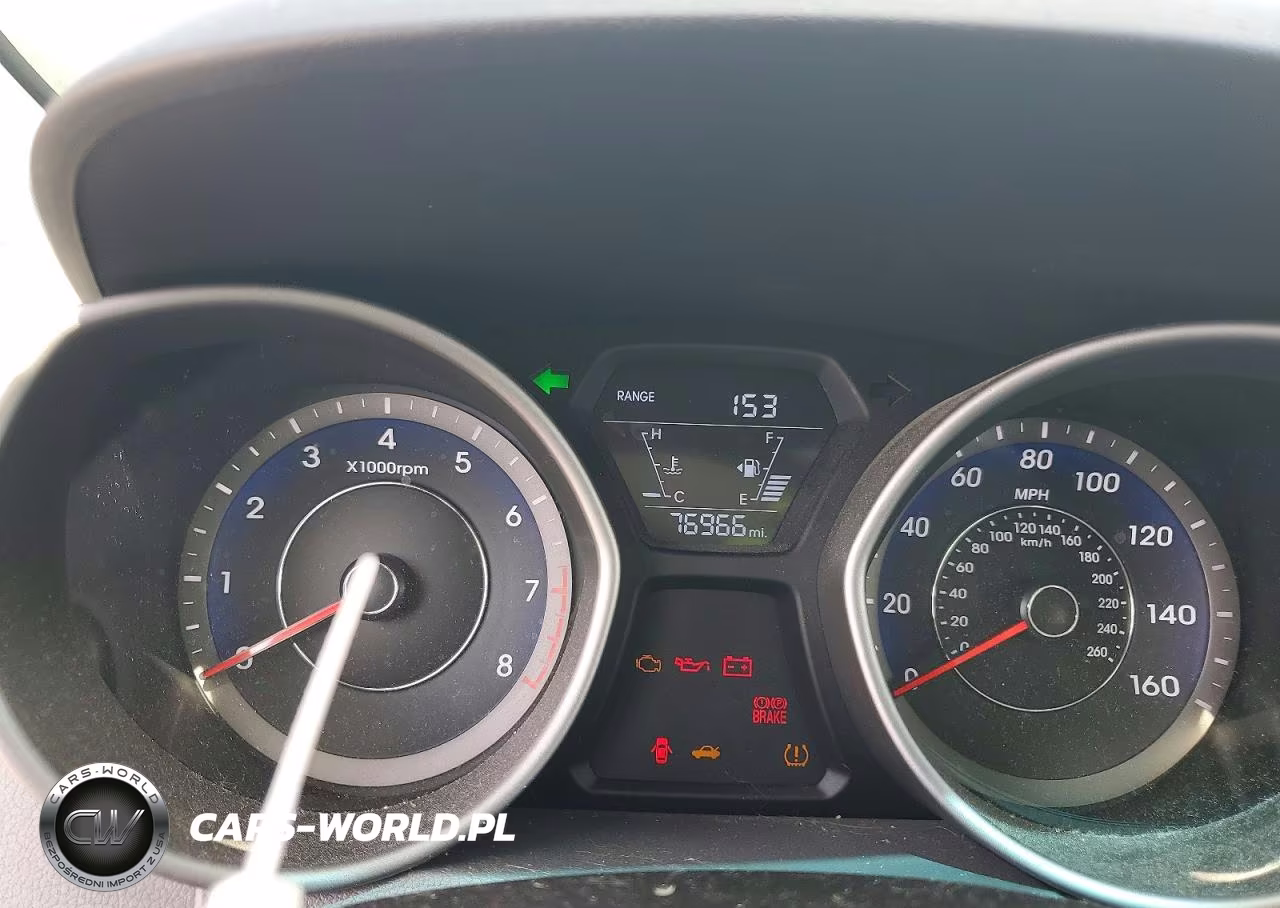 2014 Hyundai Elantra Sport VIN:KMHDH4AH8EU177042 - 9