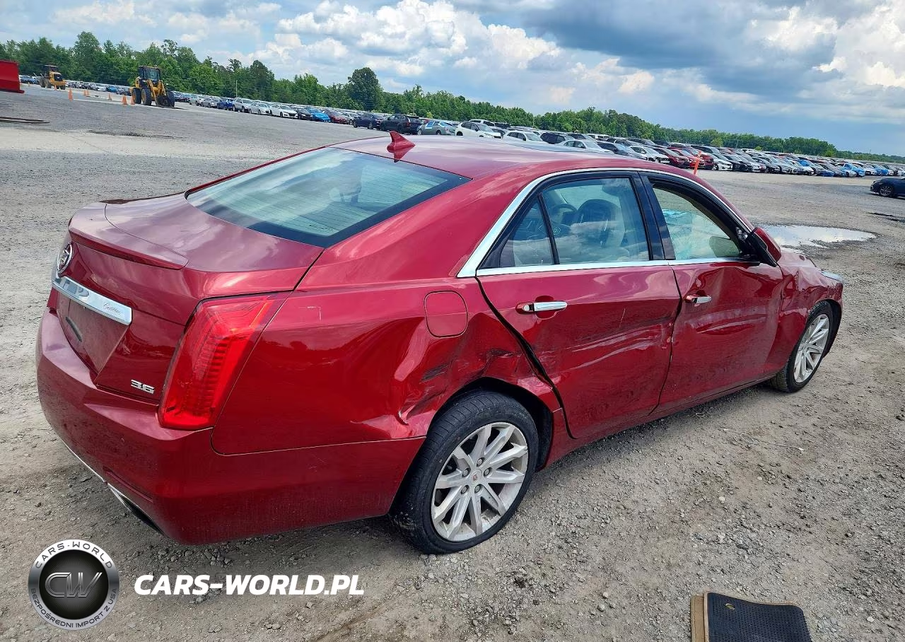 2014 Cadillac Cts Luxury Collection VIN:1G6AR5S35E0175921 - 3