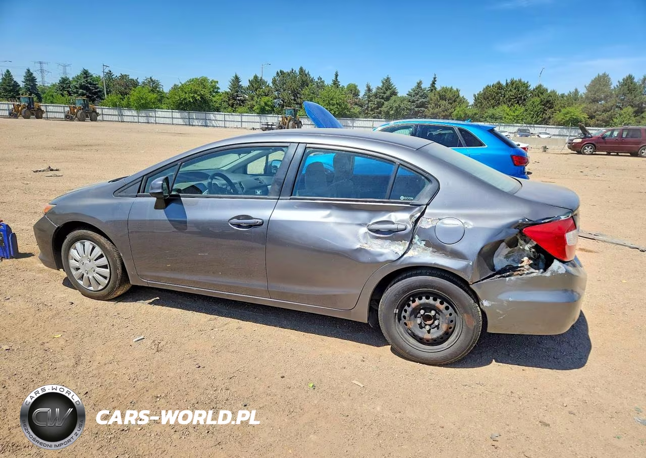 2012 Honda Civic Lx VIN:19XFB2F54CE093264 - 2