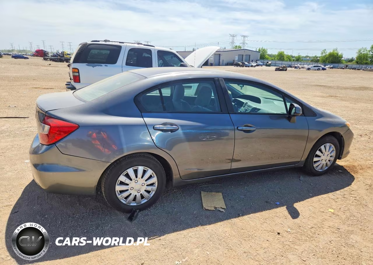 2012 Honda Civic Lx VIN:19XFB2F54CE093264 - 3