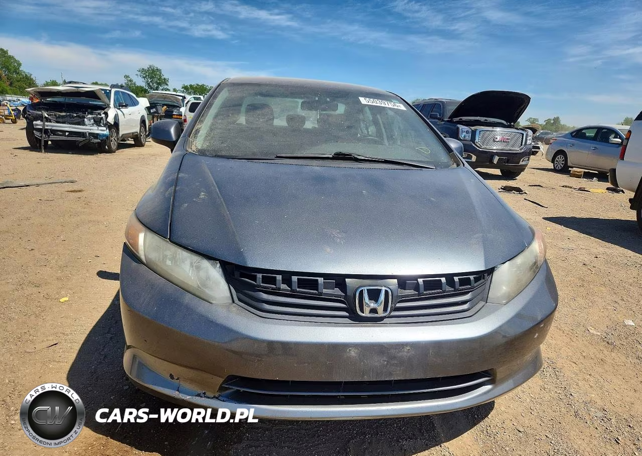 2012 Honda Civic Lx VIN:19XFB2F54CE093264 - 5
