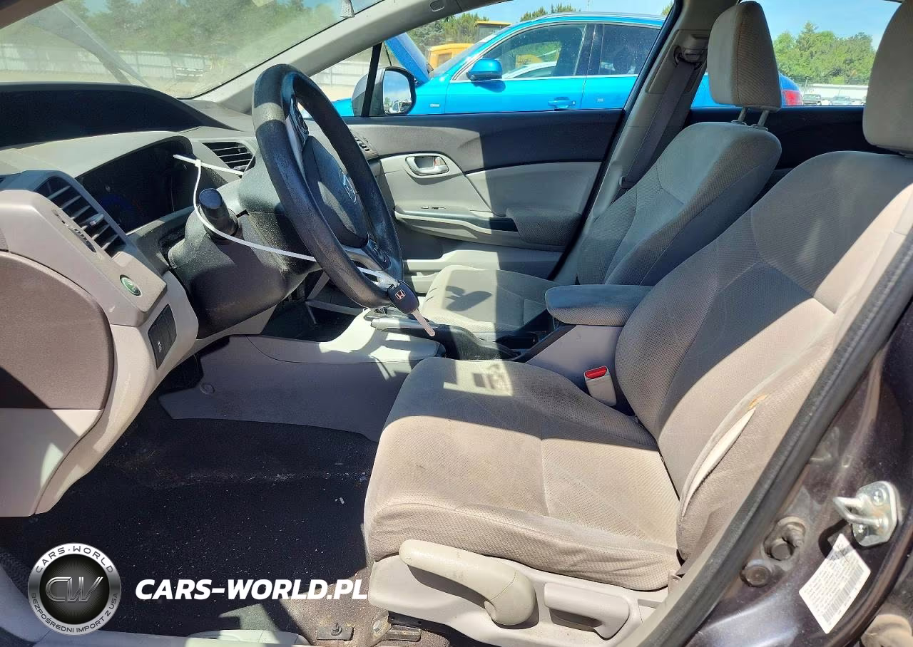 2012 Honda Civic Lx VIN:19XFB2F54CE093264 - 7