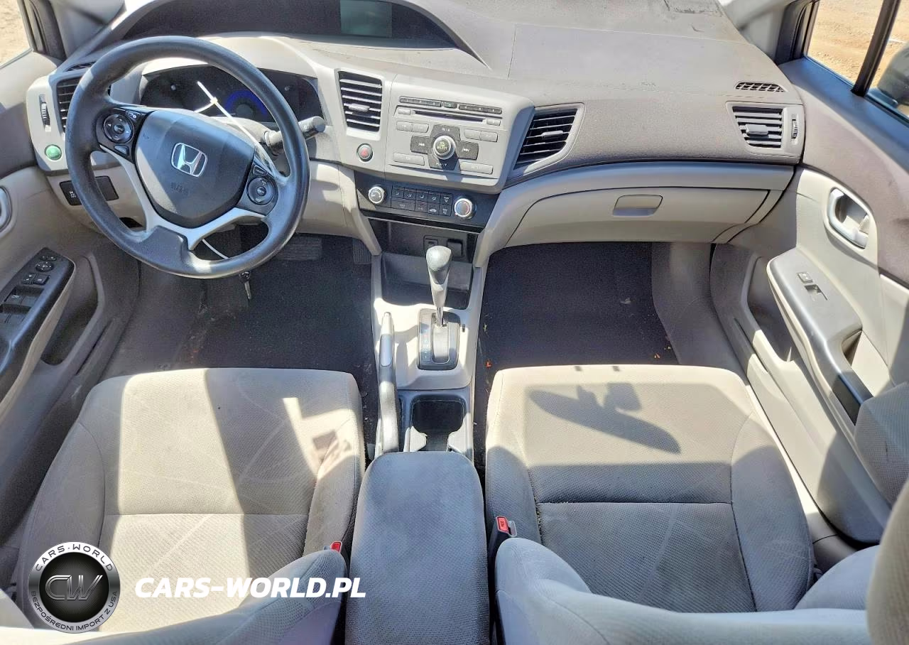 2012 Honda Civic Lx VIN:19XFB2F54CE093264 - 8