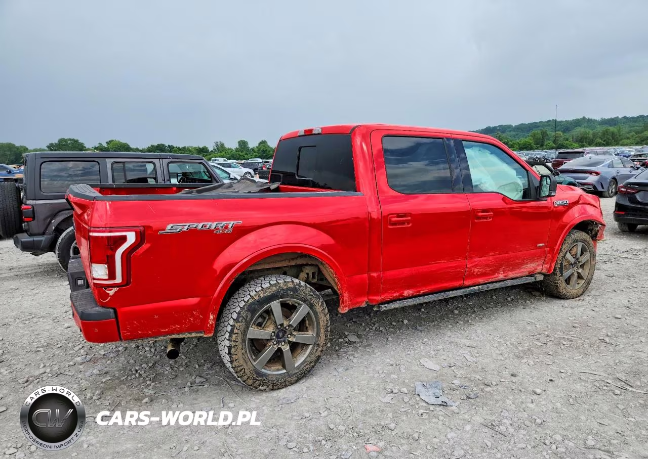 2015 Ford F150 Supercrew VIN:1FTEW1EG0FKE61857 - 3