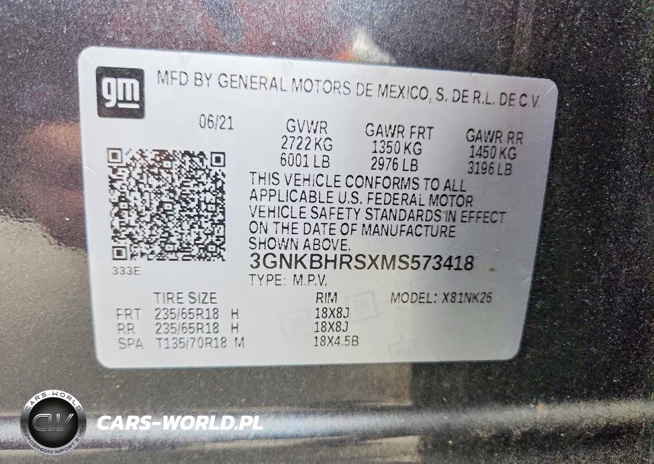 2021 Chevrolet Blazer 2Lt VIN:3GNKBHRSXMS573418 - 12