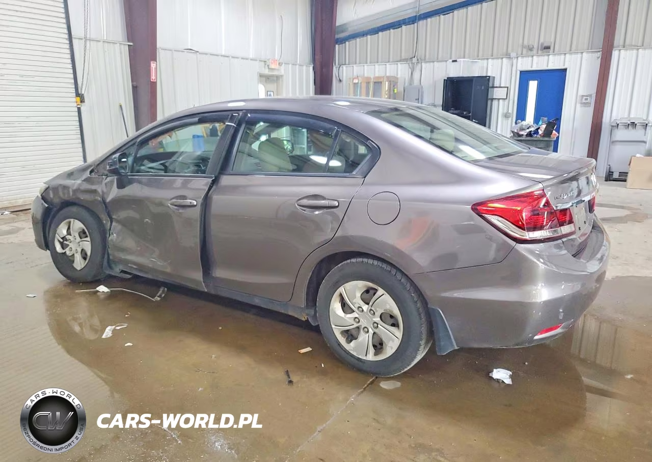 2013 Honda Civic Lx VIN:19XFB2F59DE238137 - 2