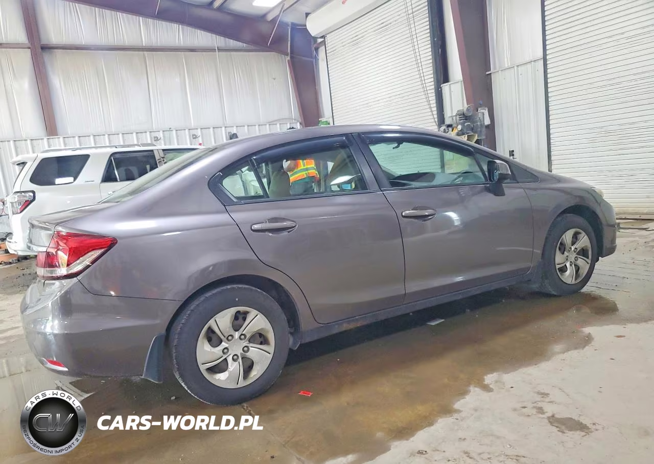 2013 Honda Civic Lx VIN:19XFB2F59DE238137 - 3