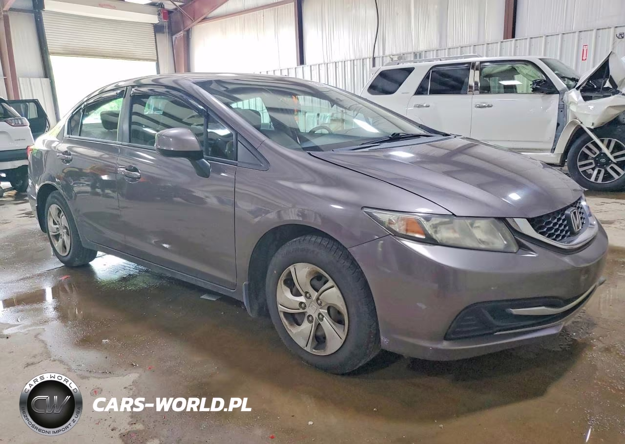 2013 Honda Civic Lx VIN:19XFB2F59DE238137 - 4