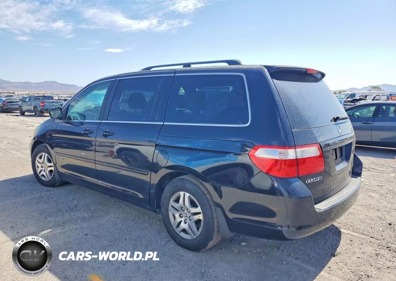 2007 Honda Odyssey Exl VIN:5FNRL38727B075148 - 2