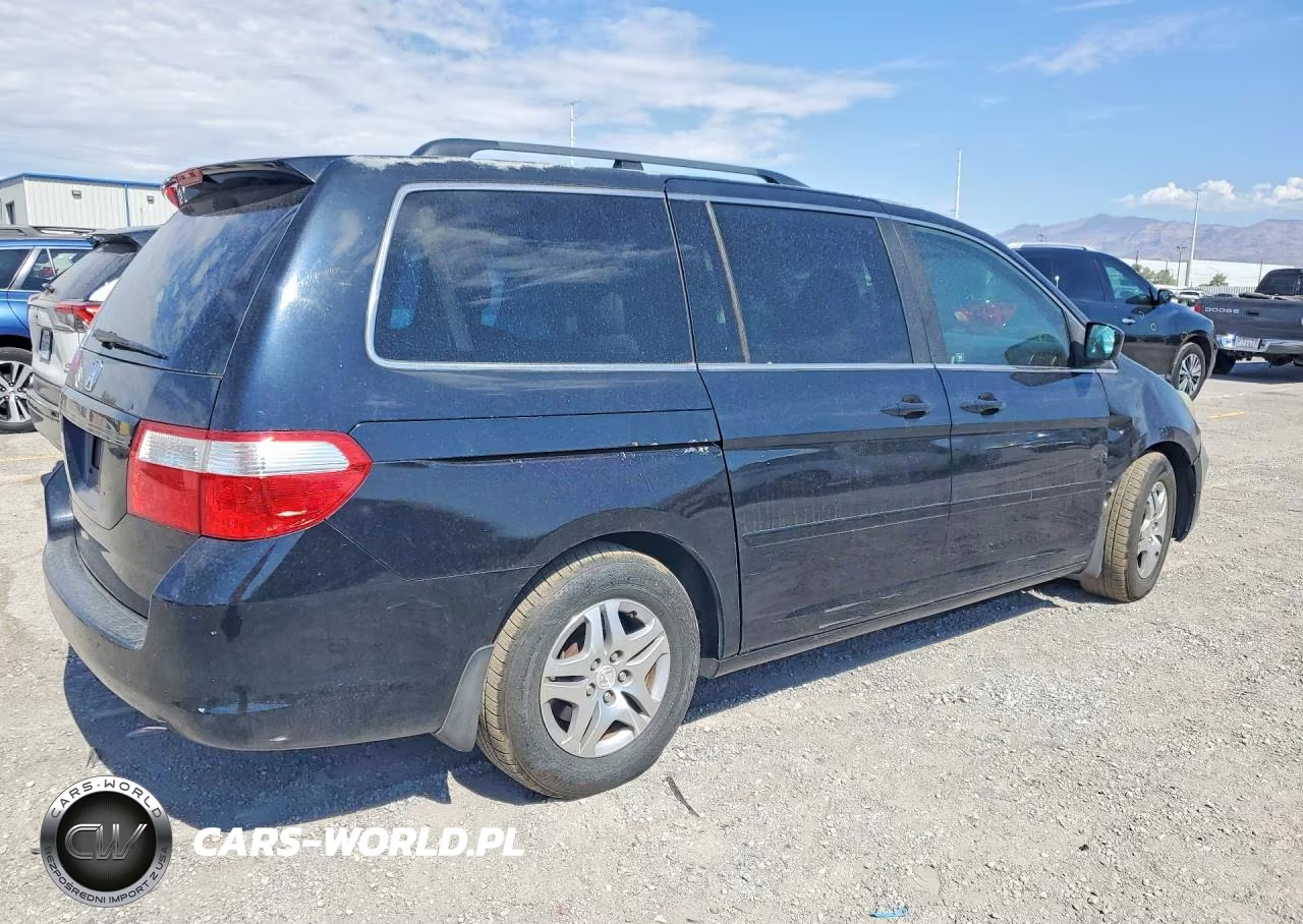 2007 Honda Odyssey Exl VIN:5FNRL38727B075148 - 3