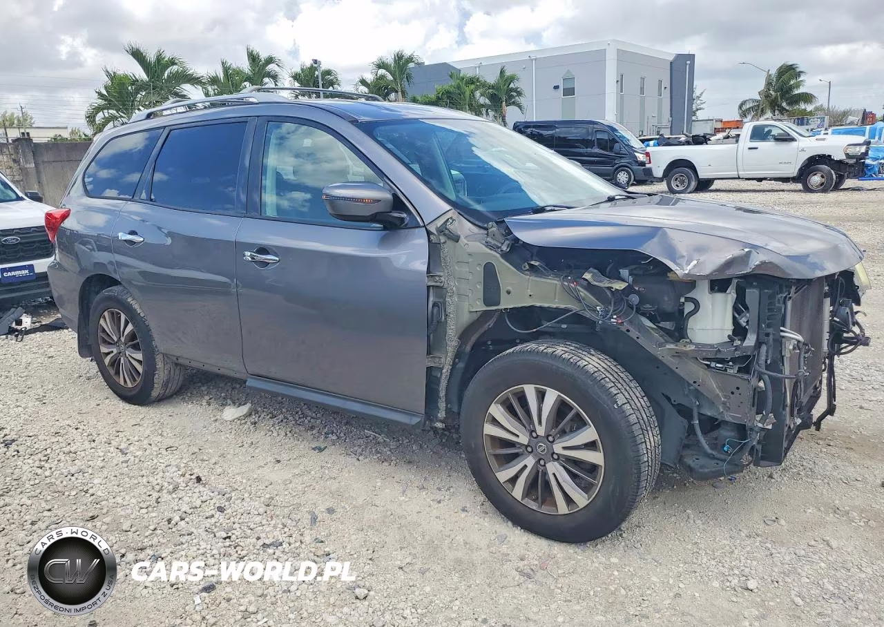 2017 Nissan Pathfinder S VIN:5N1DR2MN1HC676357 - 4