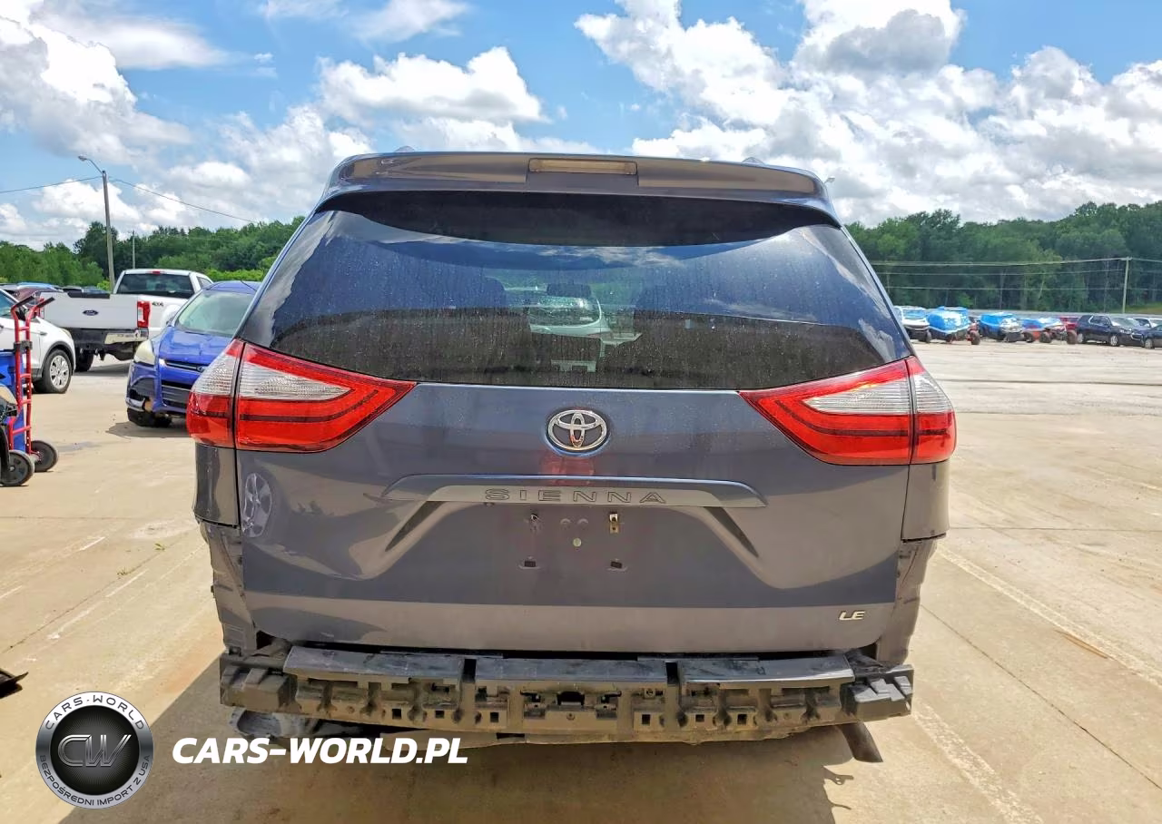 2017 Toyota Sienna Le VIN:5TDKZ3DC7HS767356 - 6