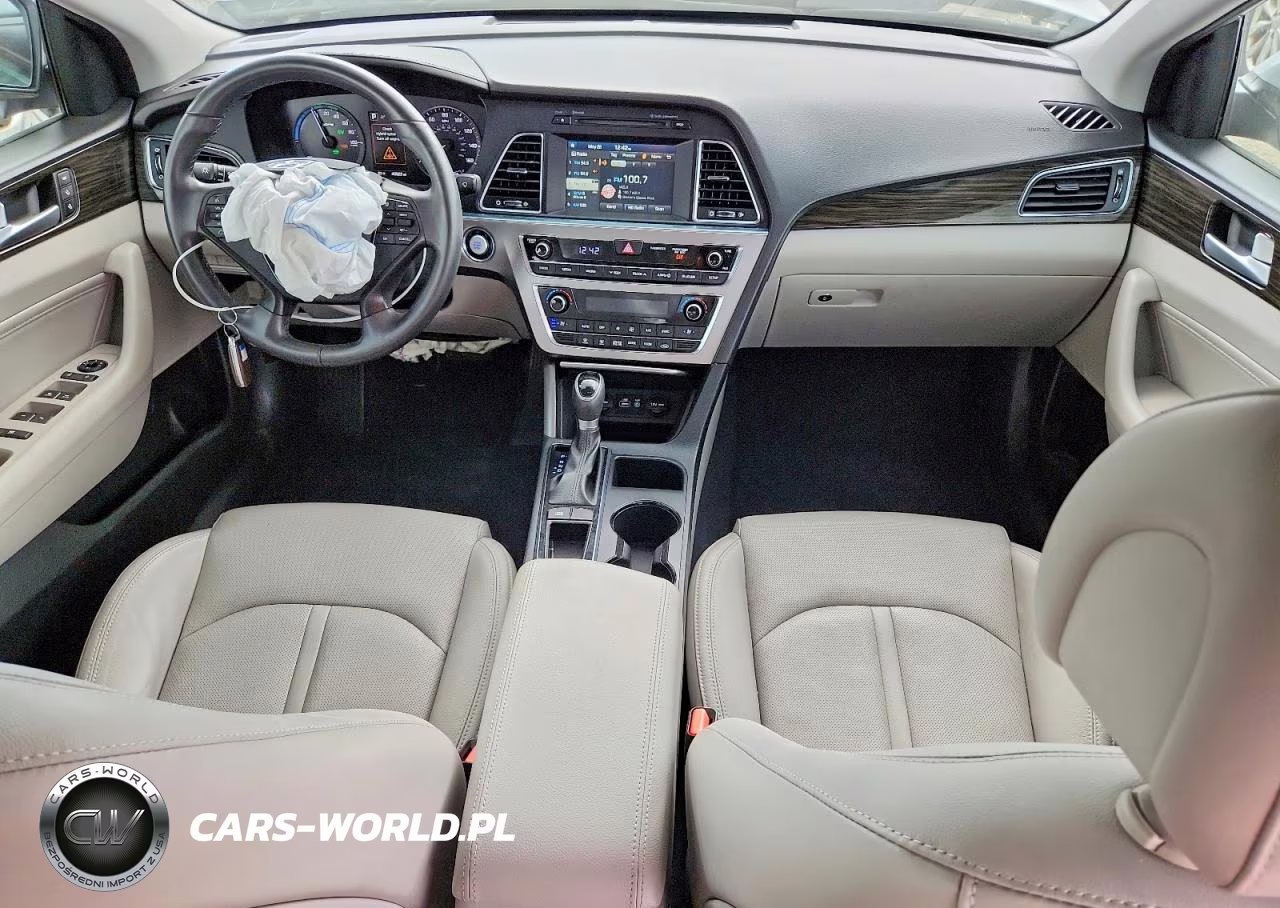 2017 Hyundai Sonata Hybrid Limited VIN:KMHE34L15HA054596 - 8
