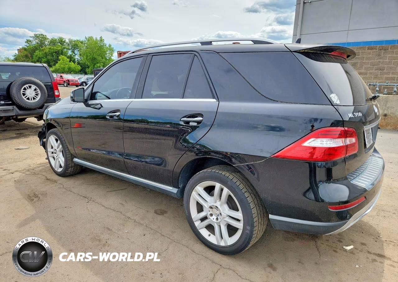2013 Mercedes-Benz Ml 350 4Matic VIN:4JGDA5HB2DA165108 - 2