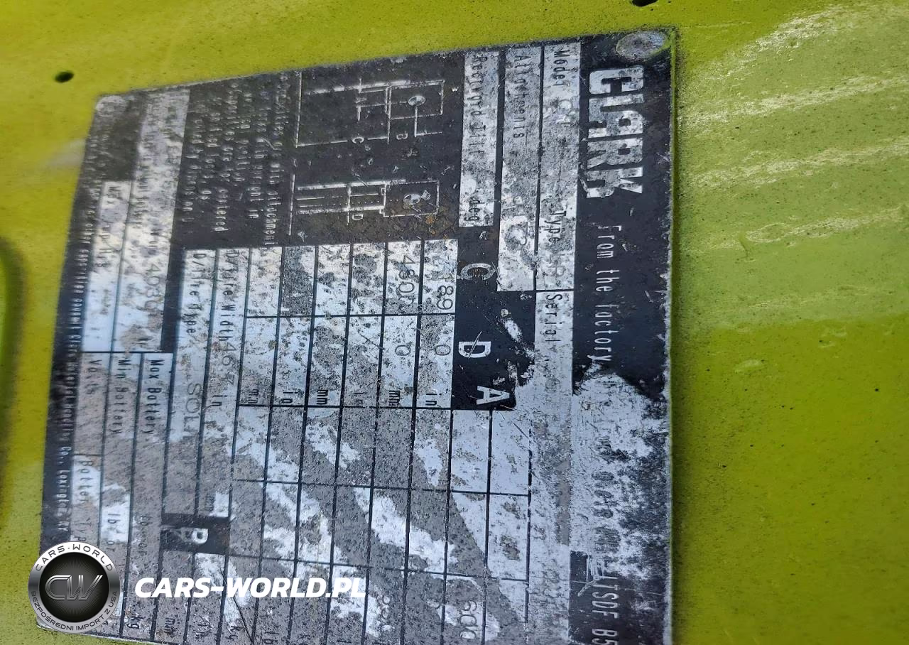 2022 Clark Forklift Gts25 VIN:55041176 - 10