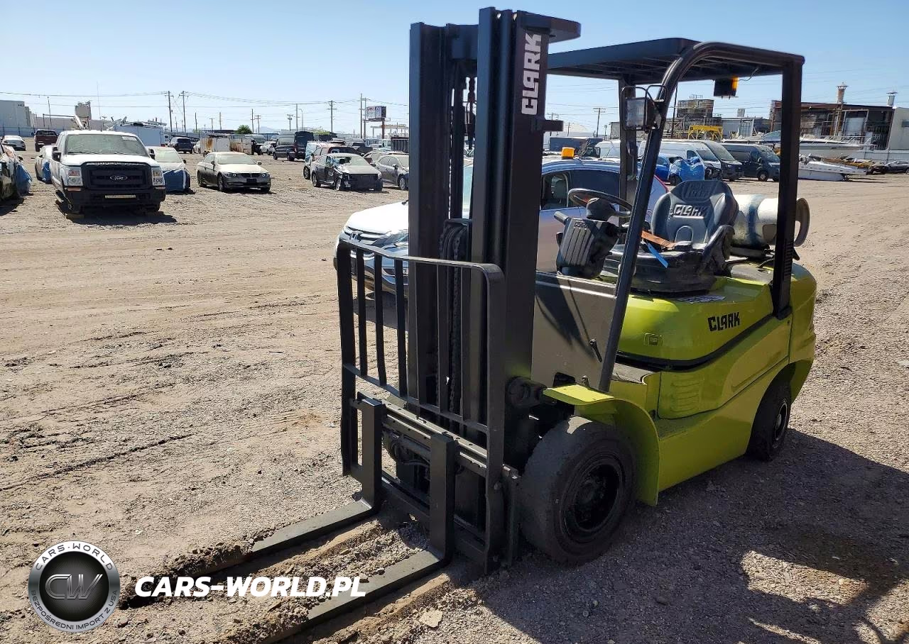 2022 Clark Forklift Gts25 VIN:55041176 - 2
