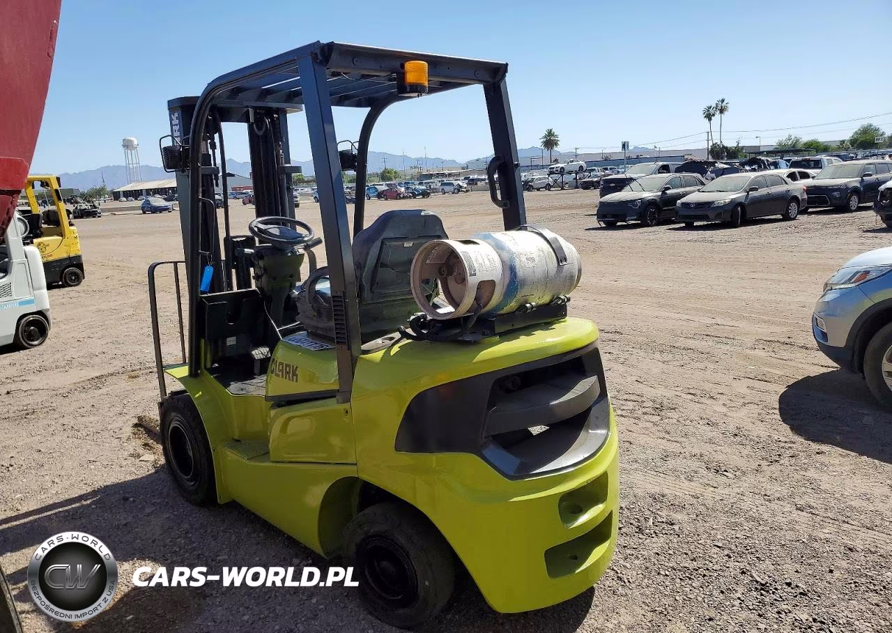 2022 Clark Forklift Gts25 VIN:55041176 - 3