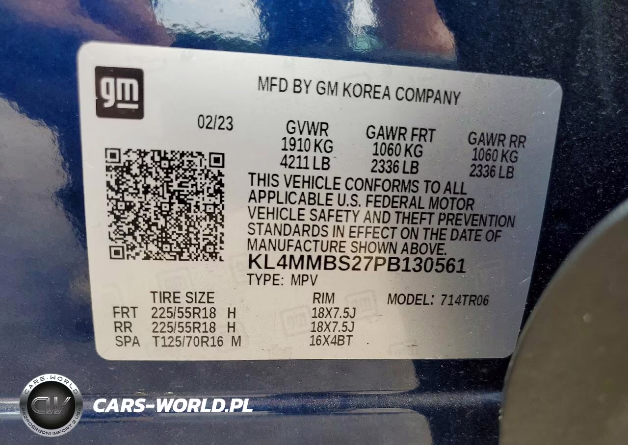 2023 Buick Encore Gx Preferred VIN:KL4MMBS27PB130561 - 13