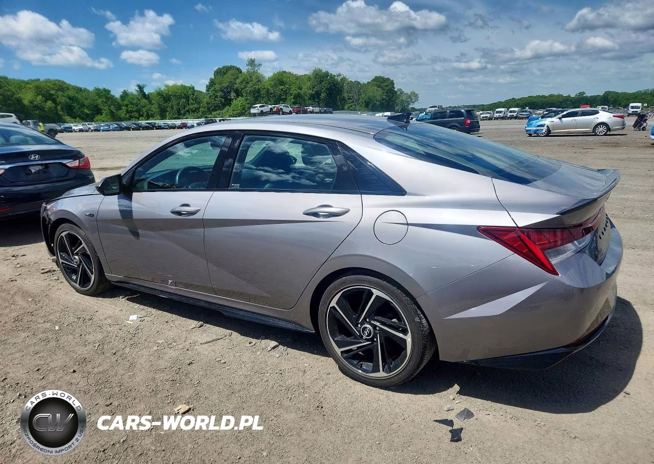 2023 Hyundai Elantra N Line VIN:KMHLR4AF1PU587210 - 2