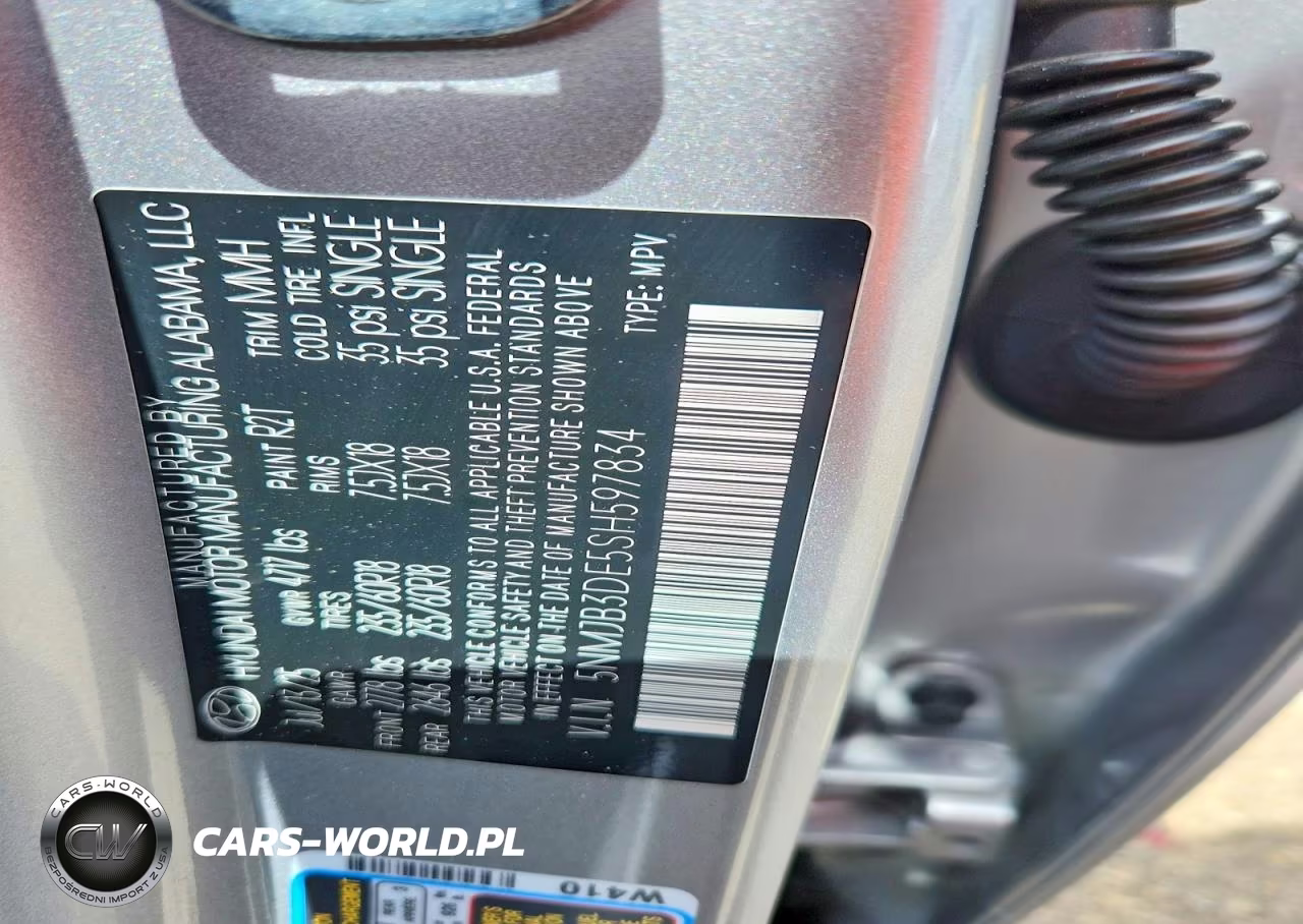 2025 Hyundai Tucson Sel VIN:5NMJB3DE5SH597834 - 13