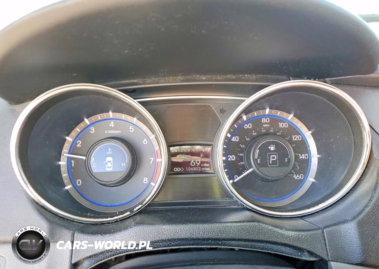 2014 Hyundai Sonata Gls VIN:5NPEB4AC7EH862741 - 9