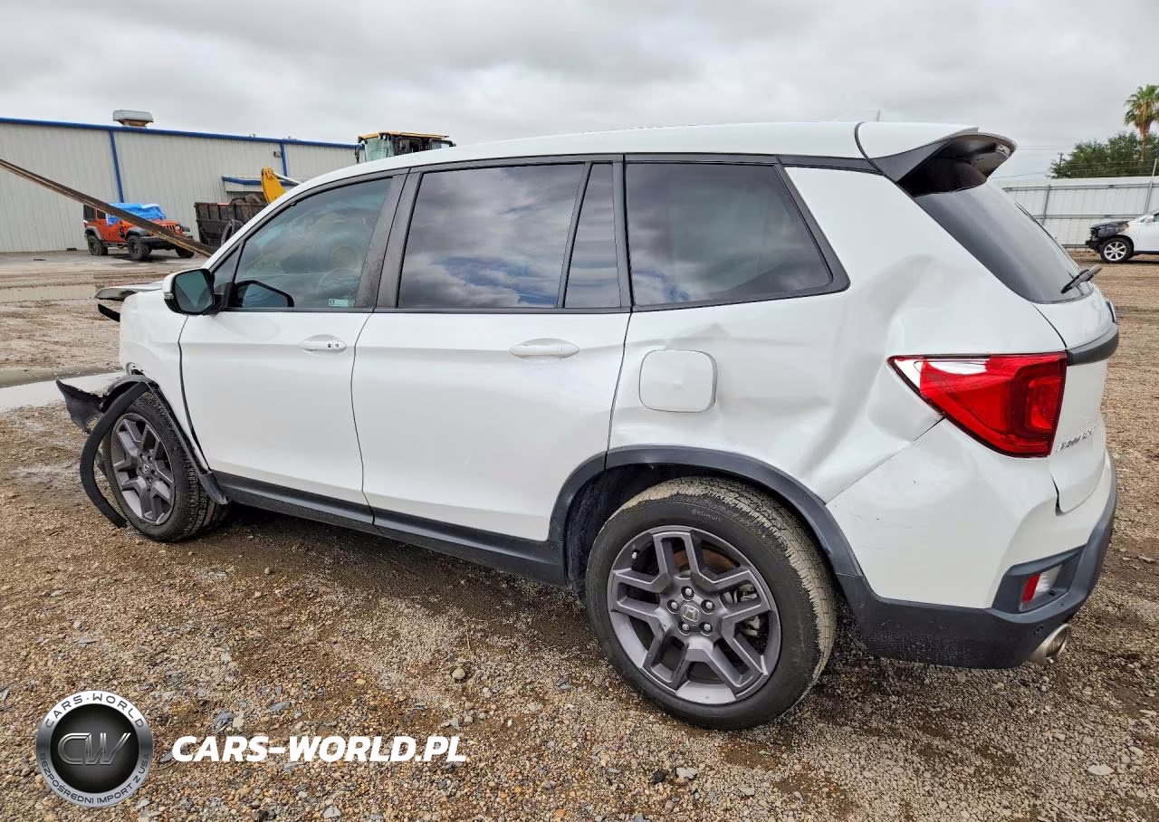 2022 Honda Passport Exl VIN:5FNYF7H5XNB007251 - 2