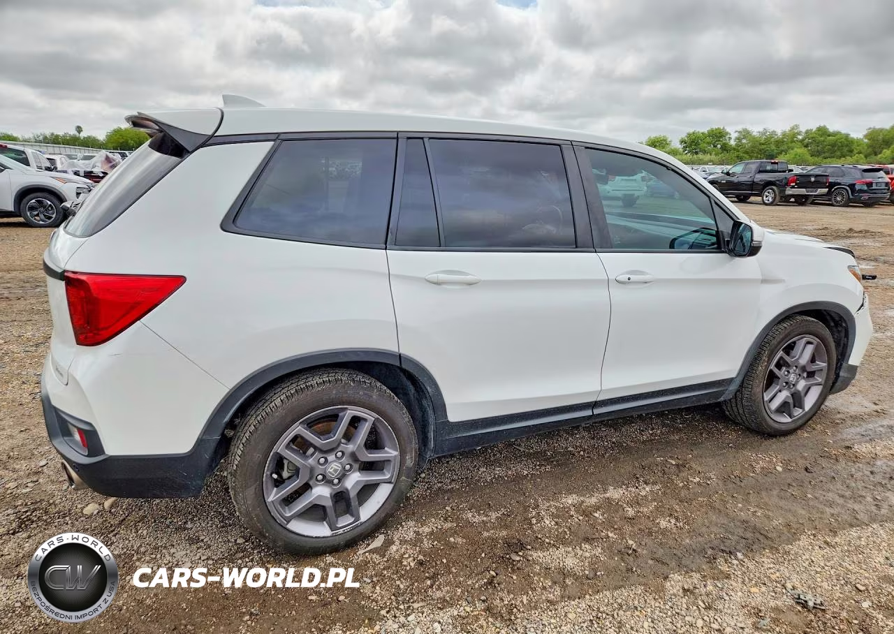 2022 Honda Passport Exl VIN:5FNYF7H5XNB007251 - 3