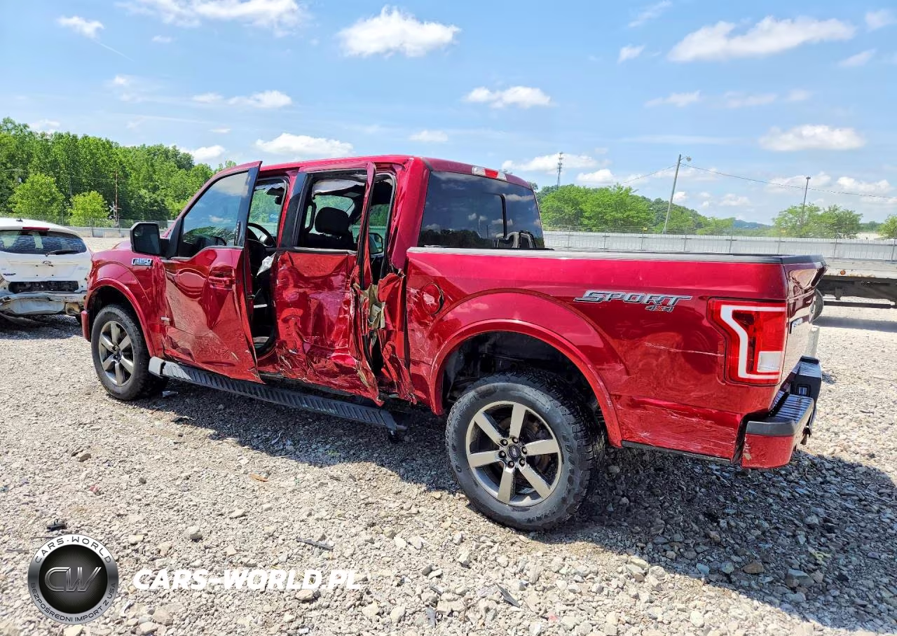 2016 Ford F150 Supercrew VIN:1FTEW1EP6GFD52782 - 2
