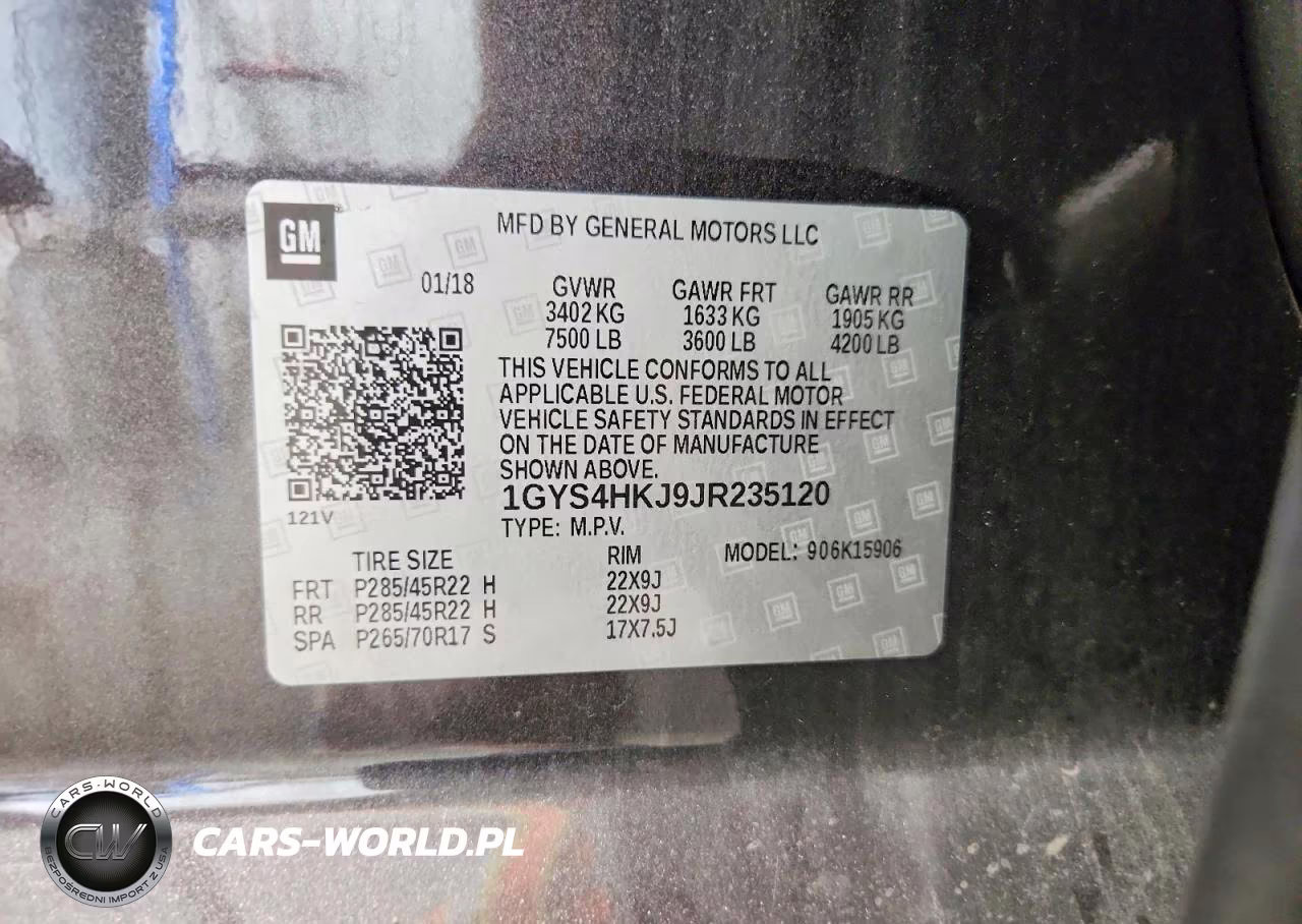 2018 Cadillac Escalade Esv Luxury VIN:1GYS4HKJ9JR235120 - 13
