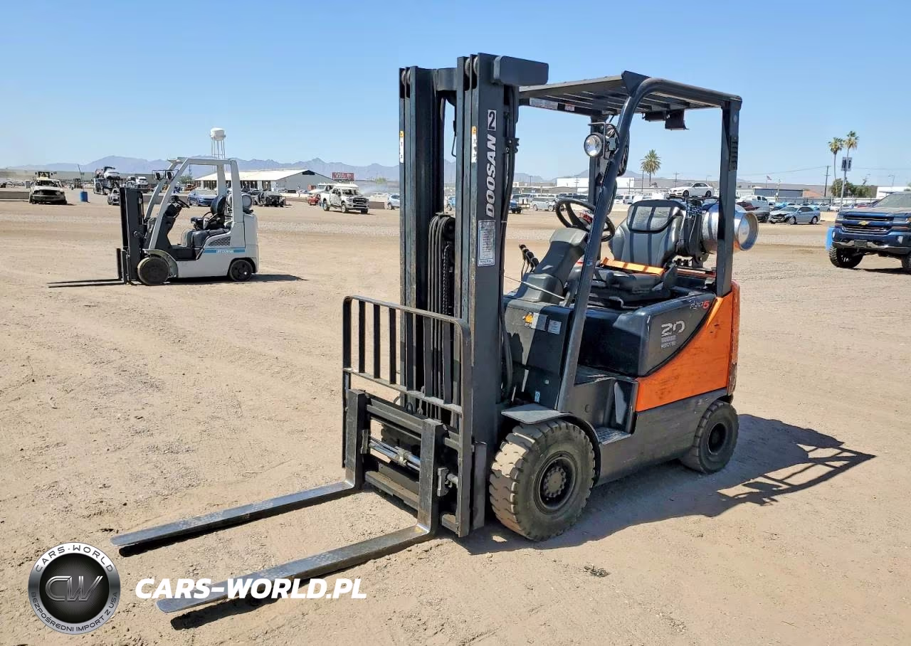 2015 Doosan Forklift VIN:FGA07179000822 - 2
