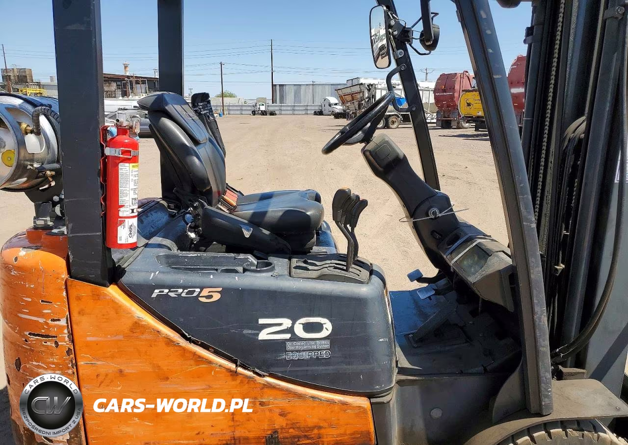 2015 Doosan Forklift VIN:FGA07179000822 - 5